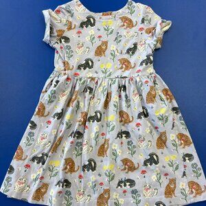 Mini Boden Girls Cat Dress Size 8/9